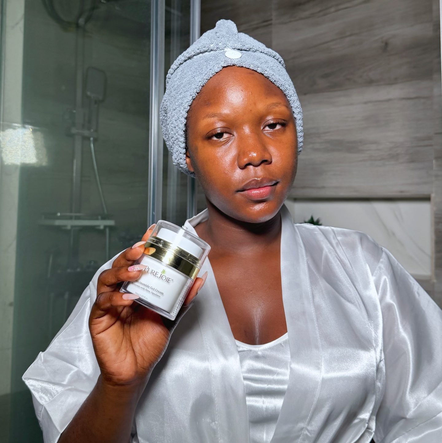 Creators filming their skincare routine with Dr Purejoie products